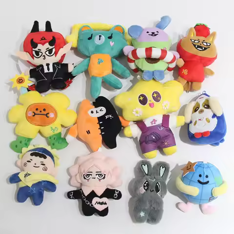 16styles Thailand GMMTV CP Plush Keychain Cartoon Filling Cotton Pendant JAIDEE BABII WIN ForceBook 