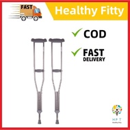 COD*Underarm Crutches Arm Support / Shoulder Crutches/ Adjustable Height / Light Weight (underarm) Adjustable grip crutches (adults, elderly)