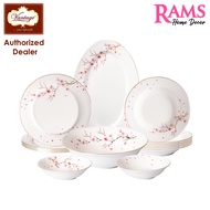 Vantage 16 Pcs Premium Porcelain Windsor Dinner Set / Oval Plate / Dinner Plate / Rice Bowl / Servin