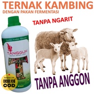 Probiotik Peternakan Penggemuk Kambing dan Domba 1 liter Obat Fermentasi Pakan Kering Kambing Gemuk