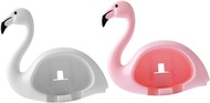 Ciieeo 2pcs Flamingo Toothbrush Holder Toothbrush Holder for Bathroom Wall Mounted Tooth Brush Organizer Wall Mount Holder Mirror Toothbrush Holder Wall Mounted Holder Bathroom Organizer