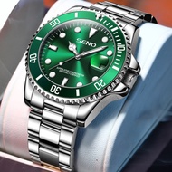 手表男生 【seiko watch man】 Japanese Style Watch Green Water Ghost Men's Watch Men's Automatic Mechanical