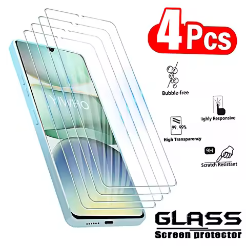 4Pcs Tempered Glass for Redmi A5 4g A3 A2 A1 Screen Protectors Full Cover Protective Glass HD Film f