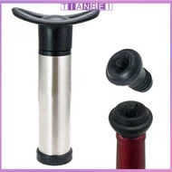 TIANBEI Bottle Stopper Wine Stopper Vacuum Pump Stainless Steel Keep Wine Fresh Air Lock Aerator Practical Reusable Wine Saver Pump Bar Accessories