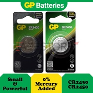 (Original) CR2430 / CR2450 GP Lithium Battery Coin Cell (1pc / 5pcs)