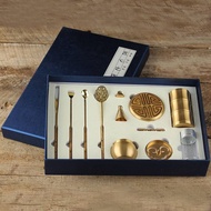 Brass Powder Inhaler Kit - Free 1 Box Of Tram Powder [General Warehouse Of Frankincense Tools]