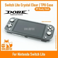 DOBE Nintendo Switch Lite Transparent Crystal Protective Clear Hard Case TPU Soft Case Switch Lite Case TNS-19071