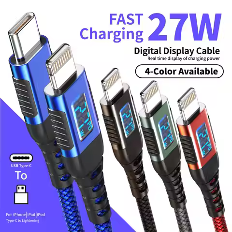 USB Cable For iPhone 14 13 12 11 Pro Max iPhone USB Cable Fast Charging For iPhone X XR 8 USB Type C