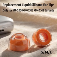 1 pair Liquid Silicone Sponge Ear Tips For Sony WF-1000XM6 XM5 XM4 XM3 XM2 Headphones Earbuds Noise-