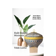 Rice Basket Lid Wakul Nasi Bambu Awitali Cething Bambu