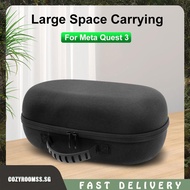 Travel Case Bag with Lens Cover Shockproof Protective Box Anti-Scratch Mesh Pocket Bag for Meta Ques