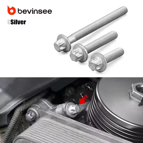 Engine Oil Filter Housing Bolt Kit for BMW N53/N52/N51 Non-turbo, N54/N55/S55/N20/N26, for BMW E90 E