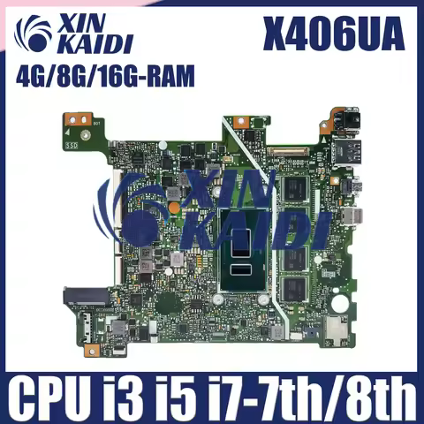 X406UAR MAINboard For ASUS VIVOBOOK S406 S406U V406U X406U X406UA Laptop Motherboard I3-8130 I5-8250