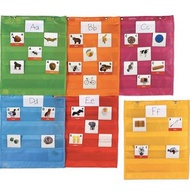 📦現貨📦 Learning Resources magnetic pocket charts 雙面磁性字卡掛袋