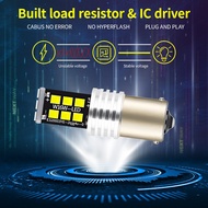 2pcs P21W 1156 BA15S LED Bulbs Car Backup Reverse Lights for peugeot 206 207 208 307 308 407 408 200