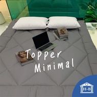 Home Best Topper Minimal ราคาคุ้มค่า สไตล์เกาหลี ตรงปก ท็อปเปอร์ ที่นอน mattress 3.5ฟุต 5ฟุต 6ฟุต เหลือง 3.5ฟุต[2นิ้ว]Diamond