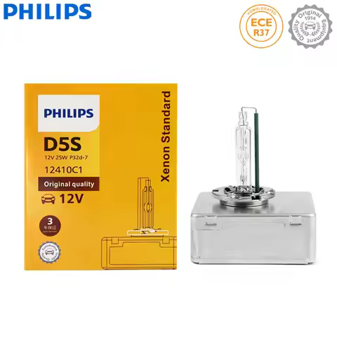 Philips Xenon Standard D5S 12410C1 12V 25W Original Xenon HID Headlight Car Bulb Auto Lamp ECE OEM Q