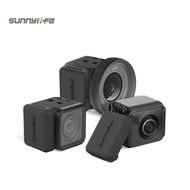 SUNNYLIFE 2pcs Silicone Dustproof Lens Connector Port Cover Protector for Insta360 ONE RS R Twin Edition