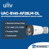 UNV UAC-B145-AF28LM-DL 5MP OUTDOOR COLORHUNTER FIXED BULLET ANALOG CAMERA