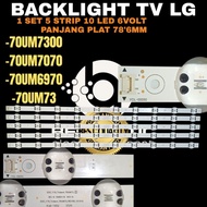 LG 70 INCH TV BACKLIGHT 70UM7300- 70UM73- 70UM7070- 70UM6970 LG 70 INCH TV BACKLIGHT