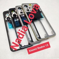 MESIN Side Listmidel Engine Cover Side Bone Bezel Bezel Bezel Xiaomi Redmi 13
