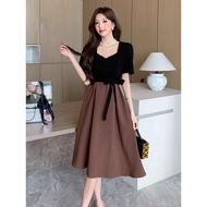 summer brown dress for woman church dress wedding gown cocktail dress formal elegant party birthday