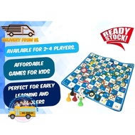 CHESS SNAKE AND LADDER GAMES / PERMAINAN DAM ULAR TRADISIONAL