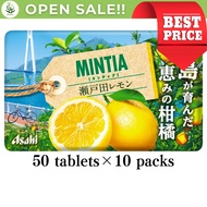 Asahi Group Foods Mintia Setoda Lemon 50 tablets (7g) × 10 packs