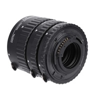 Auto Focusing Macro Extension Lens Tube - Metal Extension Tube Adapter - 12mm+20mm+36mm - for Macro 