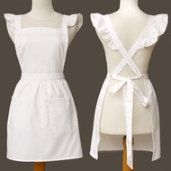 PUTIH Apron/apron French Maid - White