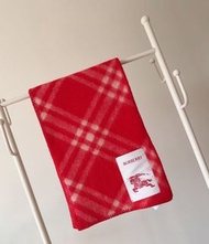 Burberry Check Wool Scarf 英倫經典格紋羊毛圍巾頸巾披肩