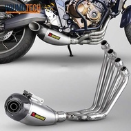 For HONDA CBR650F CB650R CB650F CBR650R 2014-2024 Motorcycle Under belly Modified Full exhaust Syst