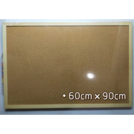 (Msia Ready Stock) HIGH QUALITY EXTRA THICK TEBAL Wood Framed Cork board 600 x900mm(Price For 1 Pcs)