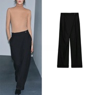 Winter New Product Women's Asymmetrical Waist Pants 9654998