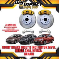 BRAKE DEPAN BARU 11 INCI UNTUK RIM 15 BEZZA