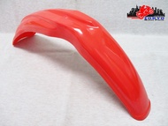 FRONT FENDER PLASTIC RED Fit For YAMAHA YZ125 YZ100 YZ250 // บังโคลนหน้า พลาสติก สีแดง