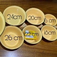 Enamel bowl /mangkuk ayan/ viral rizalman