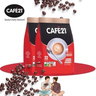 [BUNDLE OF 3] Cafe21 2in1 Instant Coffeemix Beverage (12g x 22 sticks) Made with Real Coffee Powder,