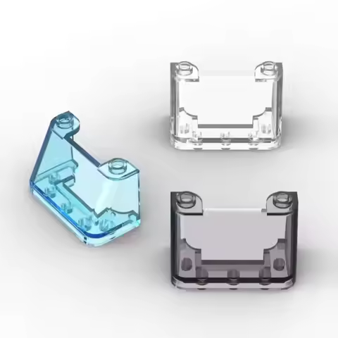 Building Blocks 2x4x2 Windshield 1309 Compatible with LEGO 3823 35260