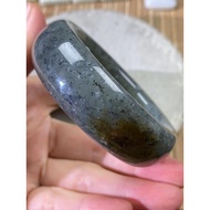 Natural xinjiang Hotan with certificate  nephrite The Hotan Jade bangle xinjiang qinghua materials b