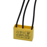 Yellow Safety Film Capacitor MXT 0.33uF 2x2200PF X2,Y2 300VAC Spark Suppression Capacitor for Angle 