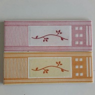 List Keramik 20cm Motif Garis Kotak / Lis / Listello