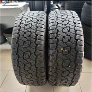 USED TYRE TAYAR SEKEN 255/60/18 255/60R18 (2 PCS)