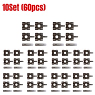 【Expert Recommended】 30/60pc Spot Welding Nickel Plate Plating Nickle Sheet U-shaped Strap Strip For