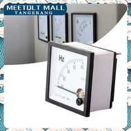 Hz Analog Needle Meter 72x72 Frequency Measuring Tool 45-65Hz Precision Panel Meter