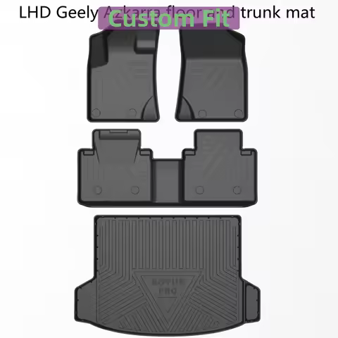 Use for Geely Azkarra Car Carpet Atlas Car Floor Mat Atlas Azkarra Trunk Mat Full Set to Fit Atlas A