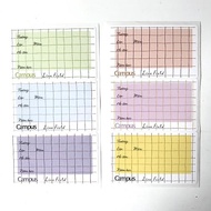[COMBO 3/1] Bag of 18 Campus Line Field Student Notebook Labels [Campus]