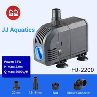 🔥Ready Stock🔥SUNSUN HJ Series Aquarium Submersible Water Pump Adjustable Flow HJ-500/600/1100/1500/2