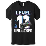 Level 13 Unlocked Funny Video Gamer 13th Birthday Gift For Gamers Premium T-Shirt 562449 funny
