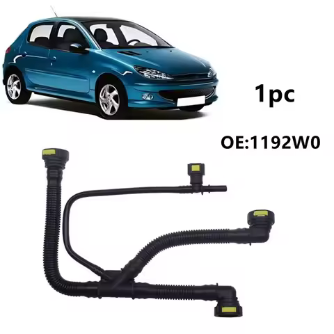 1pc 1192W0 Engine Crankcase Breather Pipes Oil Vapor Hose for Peugeot 206 207 307 308 408 for Citroe